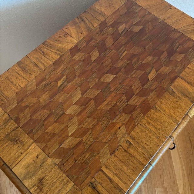 Antique Louis XVI Style Chest of Drawers in Walnut Marquetry, 1780s For Sale - Image 12 of 18