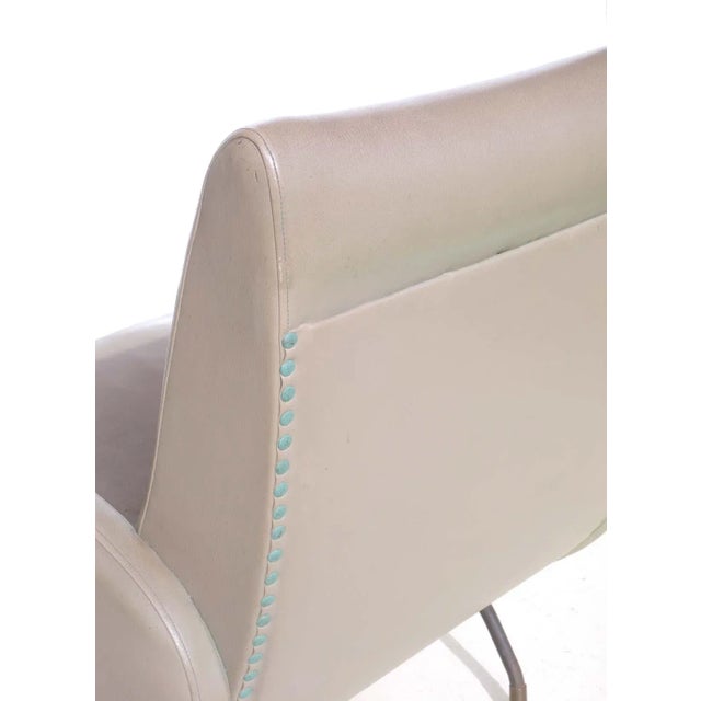 1950s Mid-Century Modern Italian Armchair, 1954 For Sale - Image 5 of 8