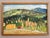 THE HILLS BEYOND Size: 17.1 x 25.2 inches (including frame) Oil on canvas An expressive and wonderfully textured modernist...