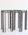 Pair of Pedestal Tables With Metalwork Frames and Glass Tops, Indoor/Outdoor For Sale - Image 4 of 15