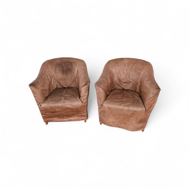 Doralice Lounge Chairs by Antonio Citterio, 1980s, Set of 2 For Sale - Image 6 of 16