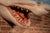 Oversized Hand-Painted Great White Shark Head Wall Mount For Sale In Chicago - Image 6 of 8