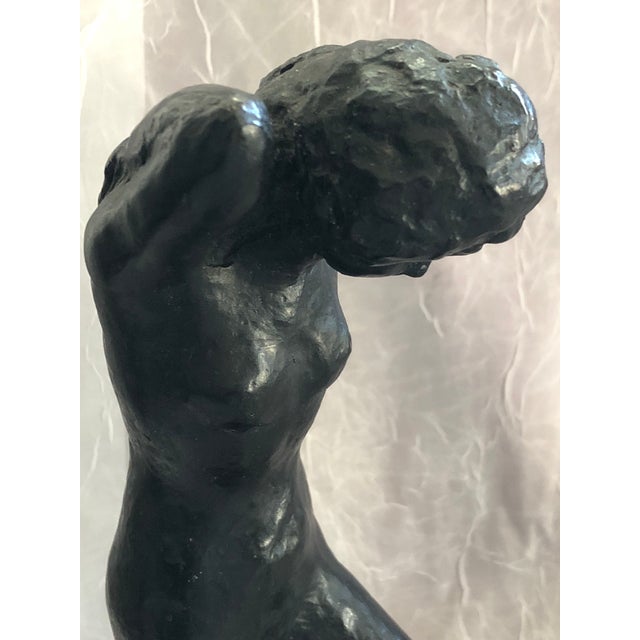 Sculpture Materials 1966 Pierre Bonnard Nude Girl Bathing Alva Studio/Albright Gallery Statue For Sale - Image 7 of 12