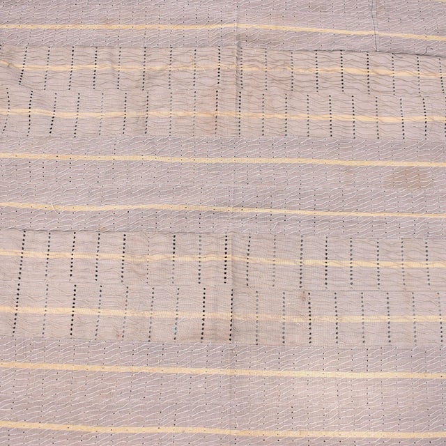 Early 20th Century Yoruba Handwoven Aso Oke Textile Nigeria 72.5x47 Inch For Sale In Denver - Image 6 of 7