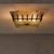 A French flush mount from the 1950s, designed by Sabino for Maison Dominique. Originally created for the SS France ocean...