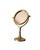 Mid-Century Modern Organic Modern Hammered Brass Table Mirror, France, 1960s For Sale - Image 3 of 11