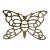 Vintage Butterfly Trivet in the Style of Virginia Metalcrafters For Sale