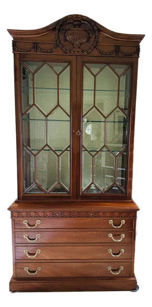 Mahogany Custom China Cabinet