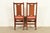 Gustav Stickley Antique Mission Oak Arts & Crafts H-Back Side Chairs or Dining Chairs, Pair For Sale - Image 12 of 15