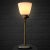 Model 15505 Table Lamp in Brass and Steel by Harald Notini for Böhlmarks, Sweden, 1940s For Sale - Image 3 of 13