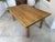 Rustic Solid Wood Dining Table For Sale - Image 18 of 18
