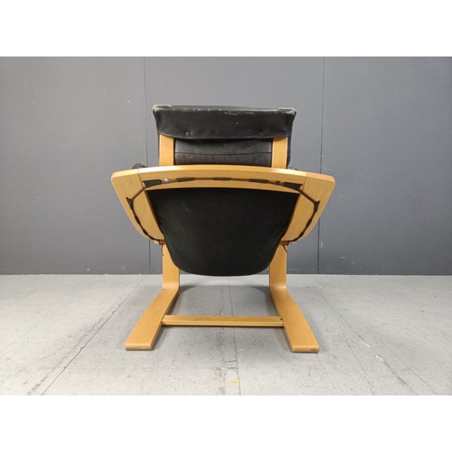 Swedish Kroken Armchair by Ake Fribyter for Nelo Möbel, 1970s For Sale - Image 9 of 10