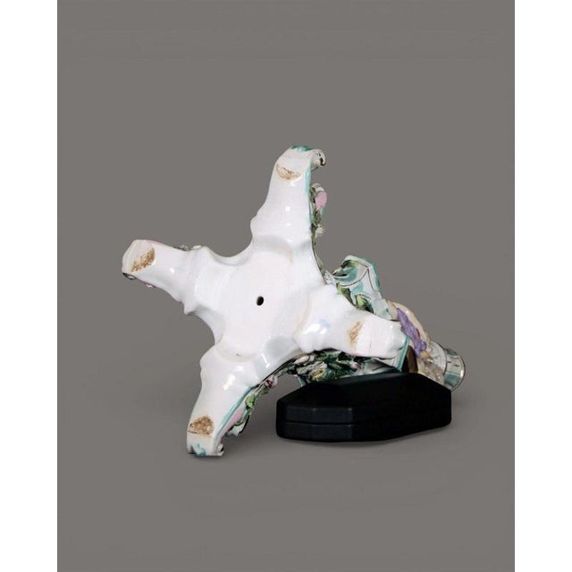 Mid-19th Century Porcelain Figural Candelabra with Cricket Players from Sitzendorf For Sale - Image 12 of 13