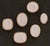 Antique Italian Grand Tour Plaster Intaglios - Set of 6 (Group #6) For Sale - Image 11 of 14