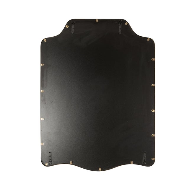 Brown Maison Wave Mirror For Sale - Image 8 of 11