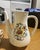 Mid-Century Modern Vintage French Sarreguemines-Digoin “Cantaloup” Floral Coffee Set, Coffee Pot & 10 Cups - 11 pcs For Sale - Image 3 of 6