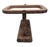 1970s Oak Wood Shaving / Cheval / Vanity Mirror For Sale In Miami - Image 6 of 11