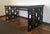 Wood Borsani-Style Black Ebonized Wood Desk with Grey Top by Dimore For Sale - Image 7 of 15