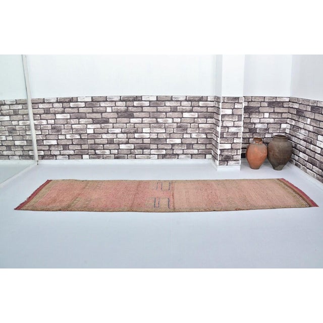 Textile Vintage Tribal Hallway Runner For Sale - Image 7 of 10