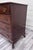 Chippendale Antique Chippendale Style Mahogany Four Drawer Chest of Drawers Bachelor’s Chest For Sale - Image 3 of 12