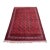 Fine Quality Red Bokhara Hand-Knotted Wool Rug - 7'9" X 5'5" For Sale