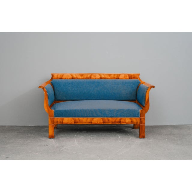 Item: Sofa Period & Style: Biedermeier - first half of the 19th century Features - elegant Biedermeier sofa with a...
