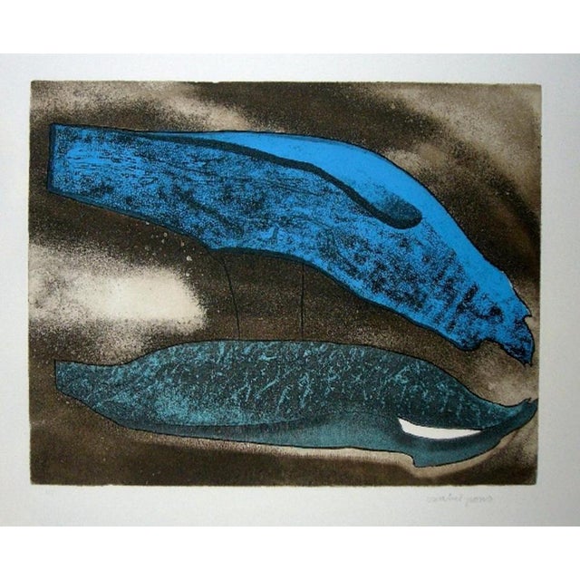 Isabel PONS Composition 11, 1973. Etching and aquatint on Rives, signed and numbered in pencil by the artist. Print run:...