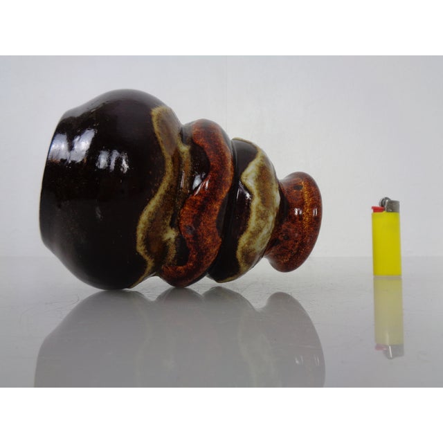 Ceramic Glazed Ceramic Vase from Dümler & Breiden, Germany, 1970s For Sale - Image 7 of 15