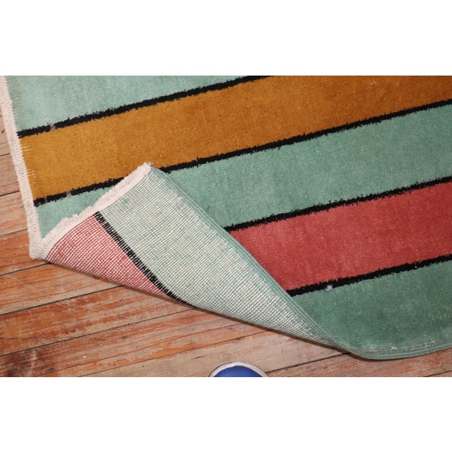 Zabihi Collection Turkish Deco Rug For Sale - Image 11 of 12