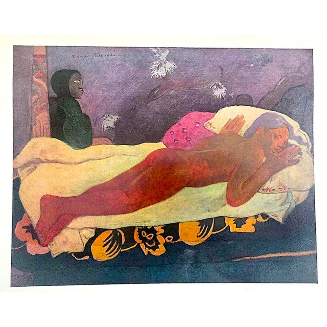 1952 Portfolio Book of Art Plates, "Paul Gauguin. An Abrams Art Book", Text by John Rewald For Sale In Miami - Image 6 of 13