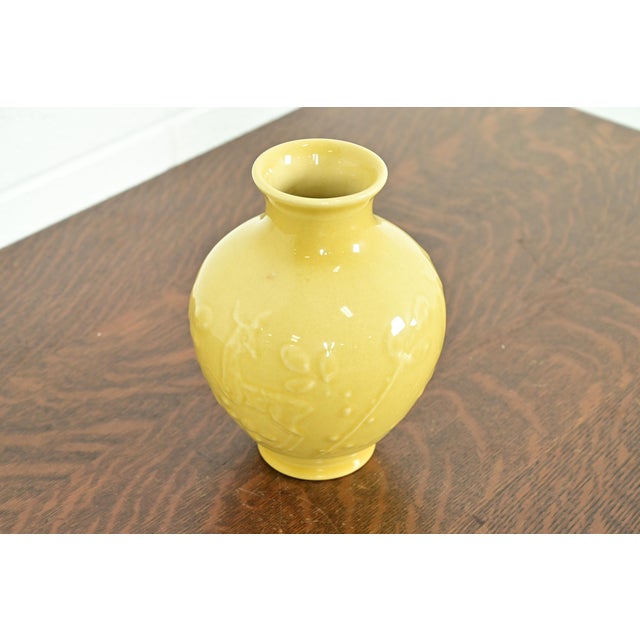 Rookwood Pottery Rookwood Pottery Arts & Crafts Glazed Ceramic Art Pottery Vase, 1940 For Sale - Image 4 of 12
