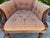 Hickory Chair Furniture Company Vintage Hickory Chair Edwardian Club Chair in Mahogany With Brass Casters For Sale - Image 4 of 12