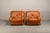 Rino Maturi lounge chairs, model Depositato for Mimo Padova, Italy, 1970s. Rare and elegant pair of club chairs in...