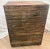 Antique Ice Box Three Storage Cabinets, Oak, Brass Latches Three Racks 32" Wide For Sale - Image 9 of 9