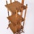 Late 19th Century Antique English Three Tiered Burnt Bamboo Stand For Sale - Image 5 of 8