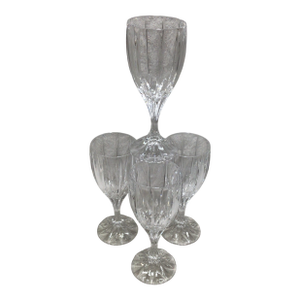 Mikasa Berekely Crystal Wine Glasses-Set of 4