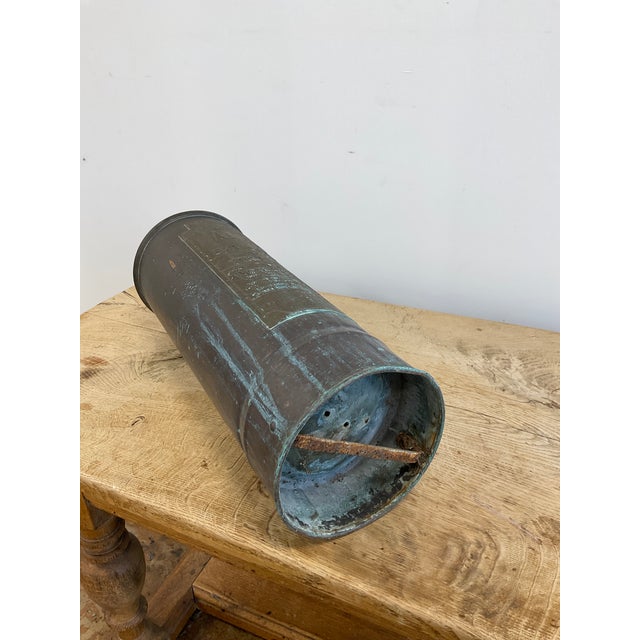 Antique Fire Extinguisher Canister or Umbrella Stand For Sale - Image 13 of 13