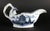 Mid 18th Century English Delftware Blue and White Chinoiserie Sauce Boat For Sale - Image 10 of 10