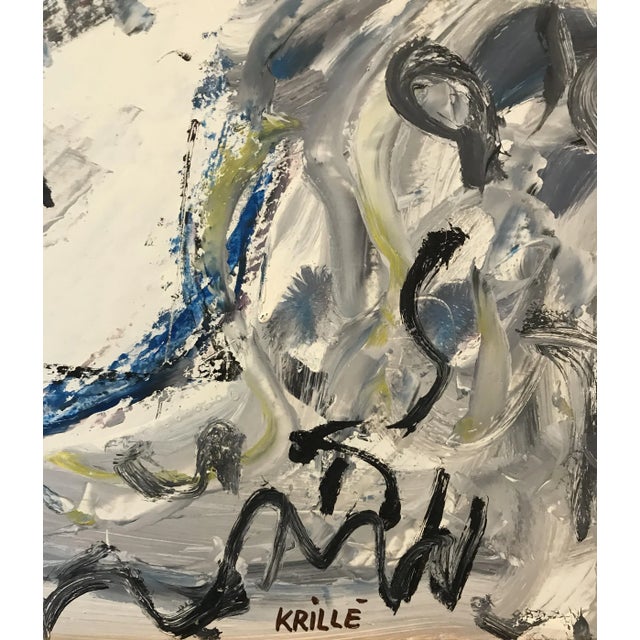 Contemporary Jean Krillé, Tableau N°65, 1984 For Sale - Image 3 of 5
