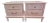 Faux Bamboo Nighstands / Bedside Tables - A Pink Pair For Sale