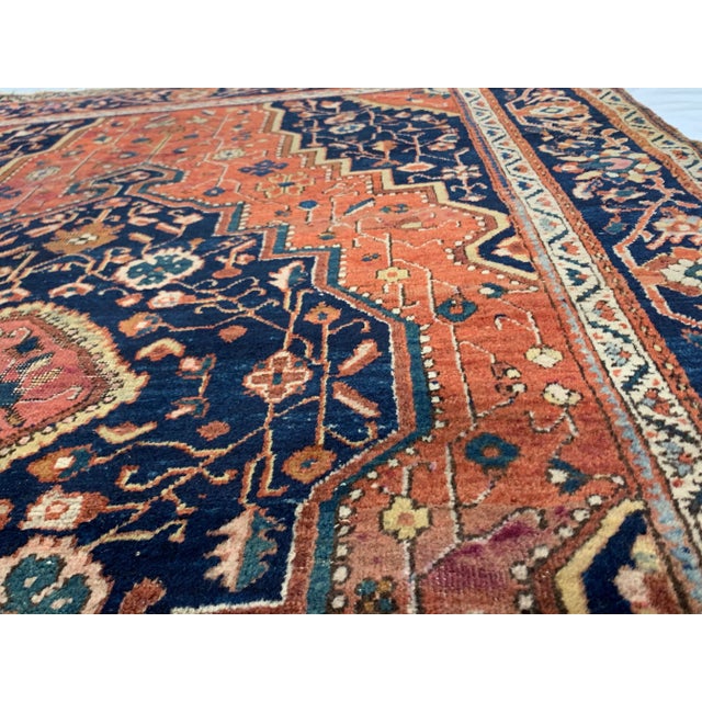 1900 - 1909 Pasargad DC Persian Antique Farahan Rug For Sale - Image 5 of 7