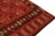 1950s Handwoven Vintage Tribal Kilim in Red With Beige-Brown Geometric Patterns For Sale - Image 5 of 8