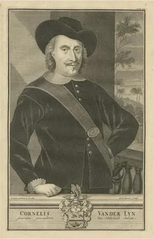 Governor-General Vander Lyn of the Dutch East Indies, 1724, Paper