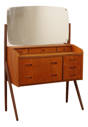 Vintage Dressing Table with Mirror