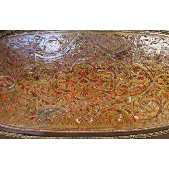 Wood 19th Century Boulle Vertical Piano For Sale - Image 7 of 17