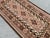 Textile Afghan Maimana Kilim Accent Rug, Handwoven Wool, 3x7, Mauve & Sage For Sale - Image 7 of 11