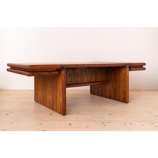 Some desks fill a room. This one shapes it. this stunning supreme executive desk by dyrlund is a remarkable example of...