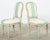 Dennis & Leen Pair of Dennis & Leen Louis XVI Style Painted Dining Chairs For Sale - Image 4 of 12