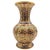 Thai Benjarong 22k Gold Enamel Floral Vase 8" For Sale - Image 4 of 13