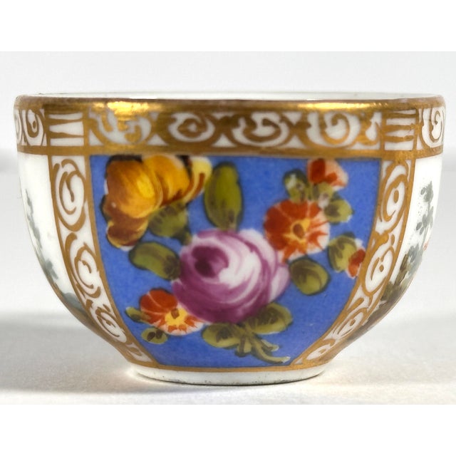 Helena Wolfsohn Dresden Miniature Cup & Saucer With Augustus Rex Mark c.1879-83 For Sale - Image 9 of 15